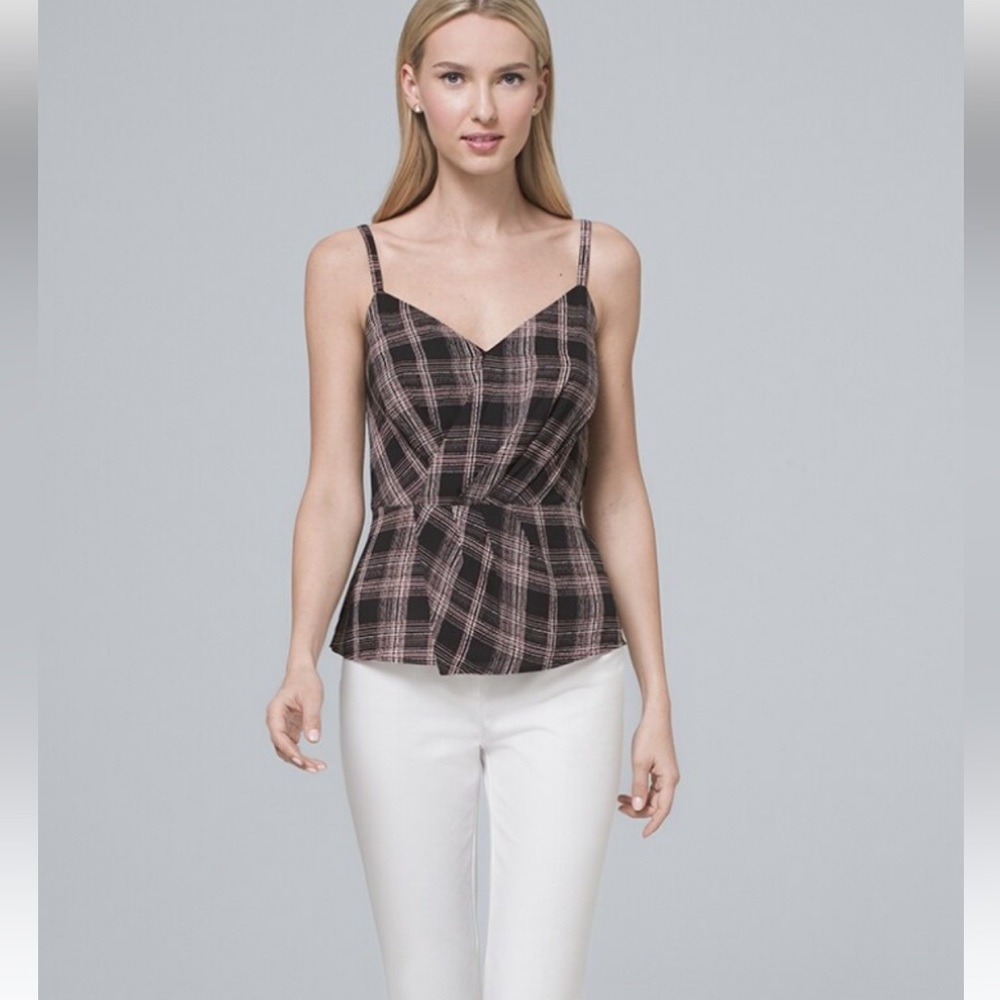 Peplum cami